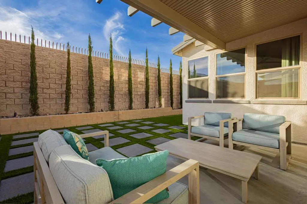 Elegant hallway interior at Harmony House with tasteful decor
